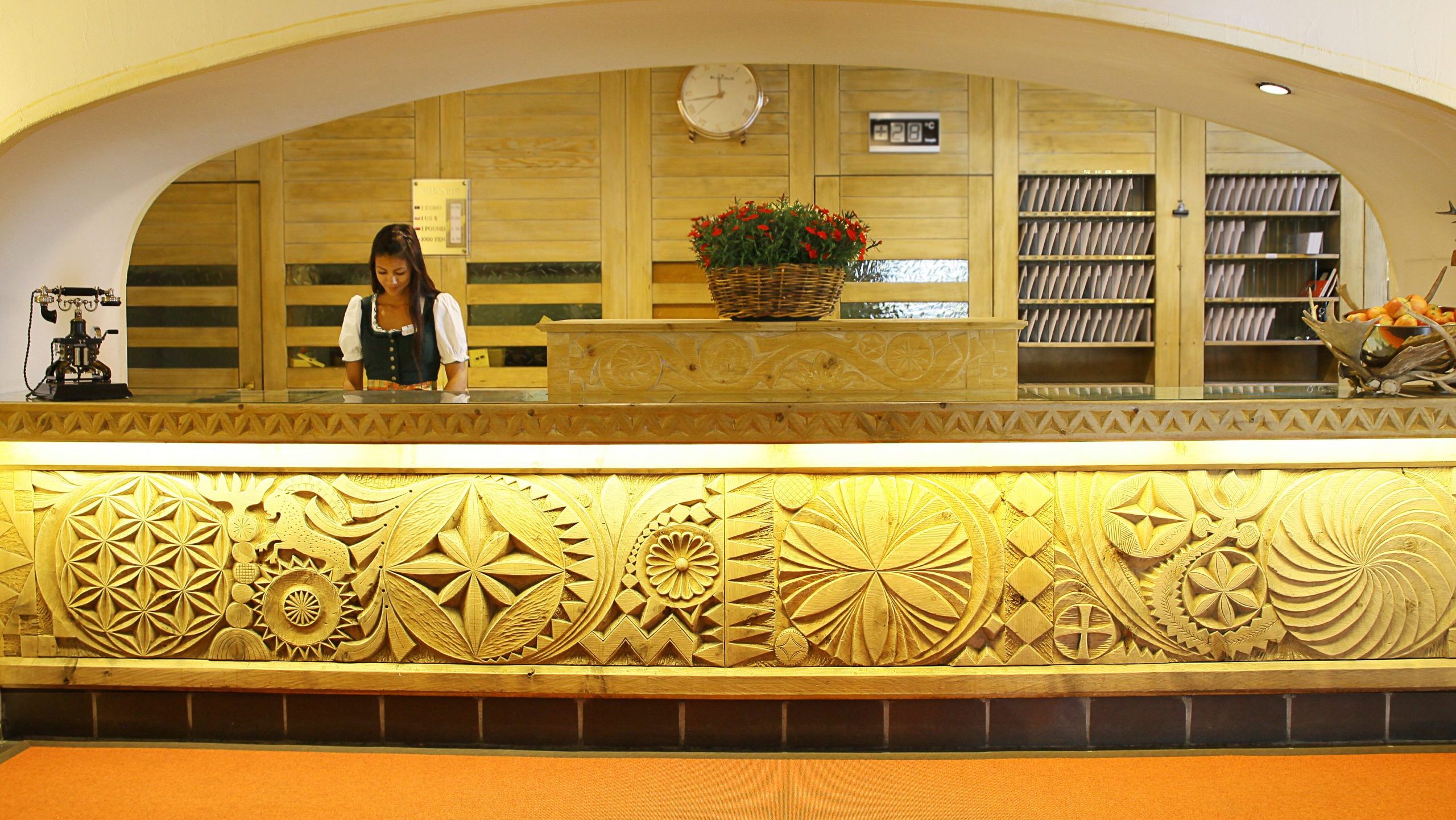 Hotel Lobby Reception